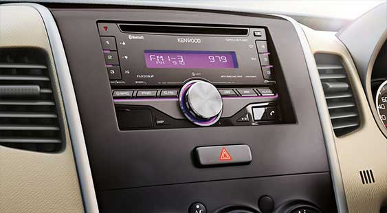 Maruti Suzuki Wagon R LXi CNG Avance Edition Interior double din stereo
