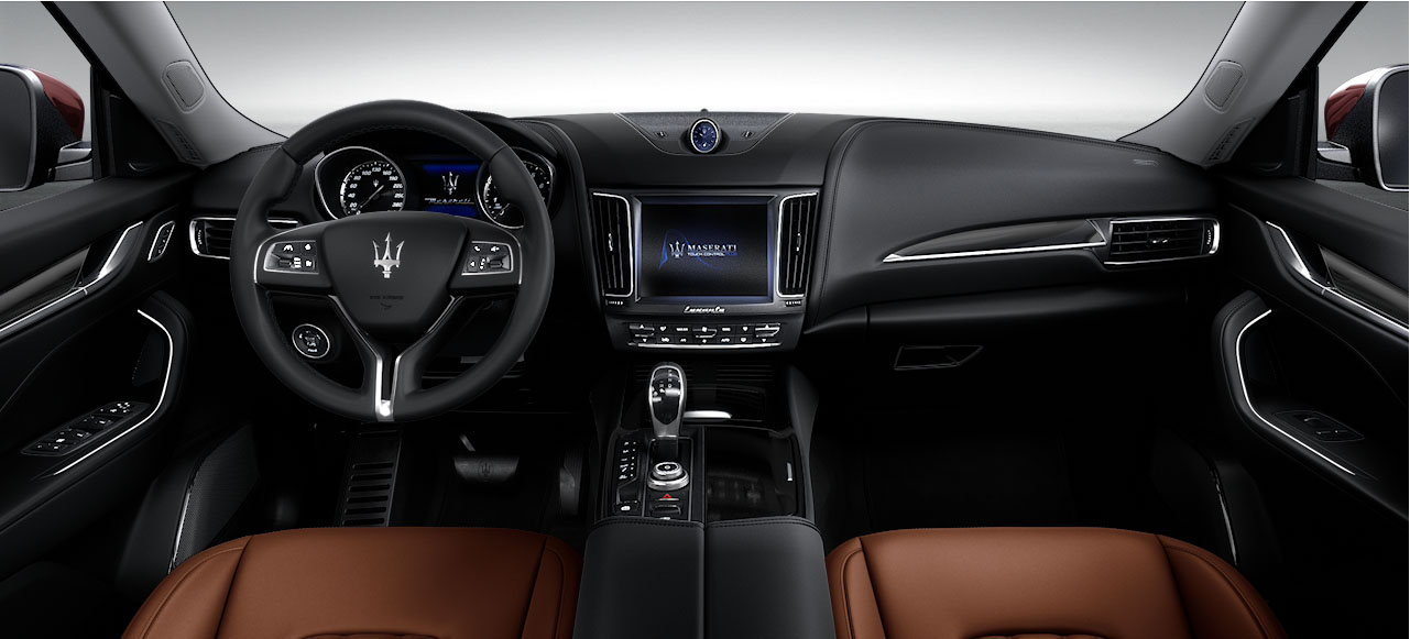 Maserati Levante interior front Dashboard view