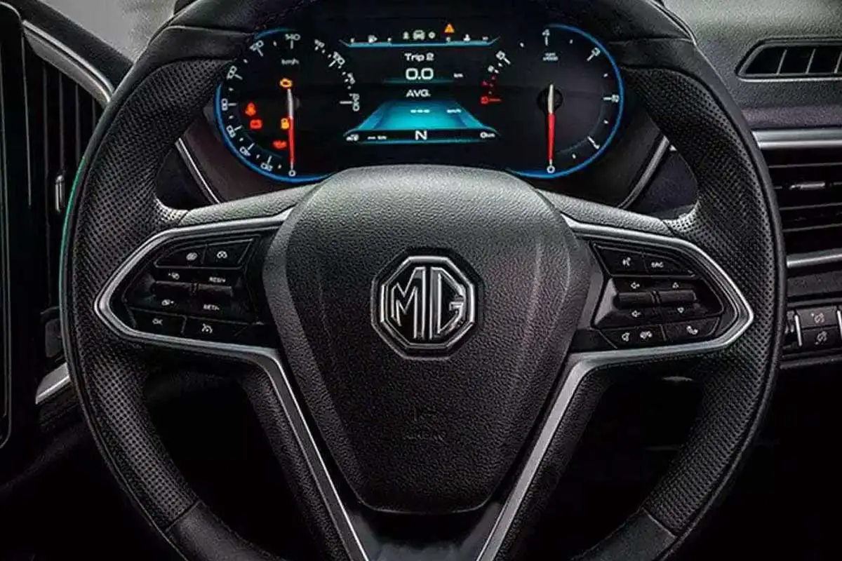 MG Hector Steering View
