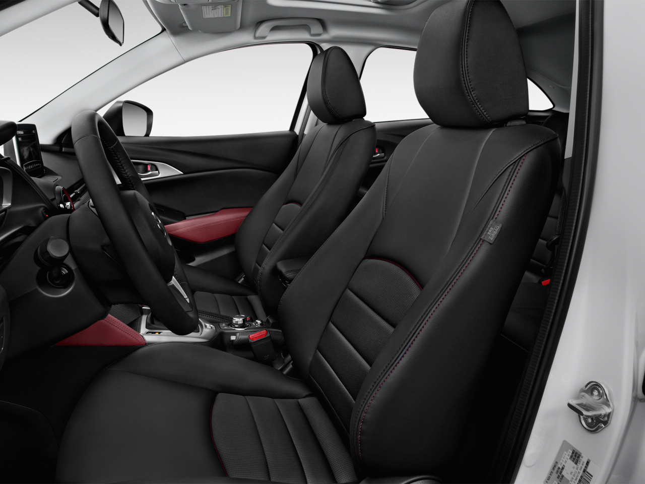 Mazda Mazda3 s Touring interior front cross view