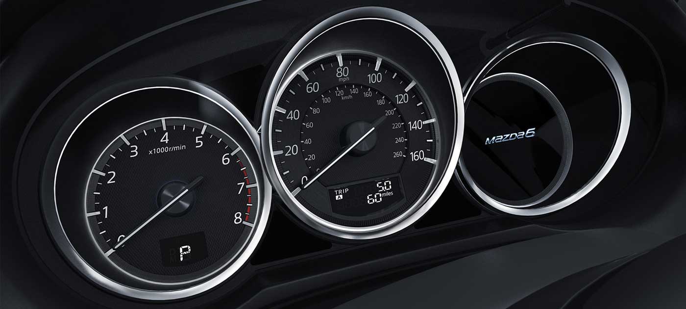 Mazda Mazda6 i Sport Interior speedometer