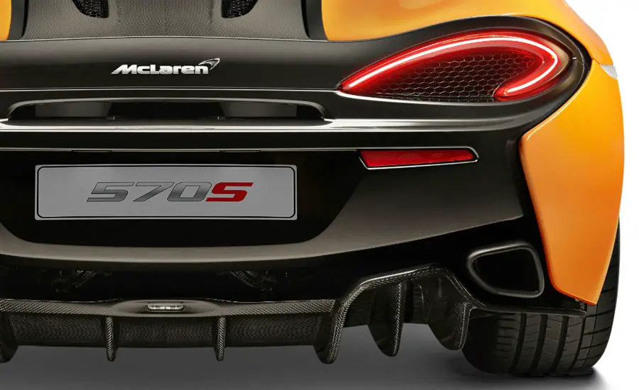 McLaren 570S 2015 Back headlight