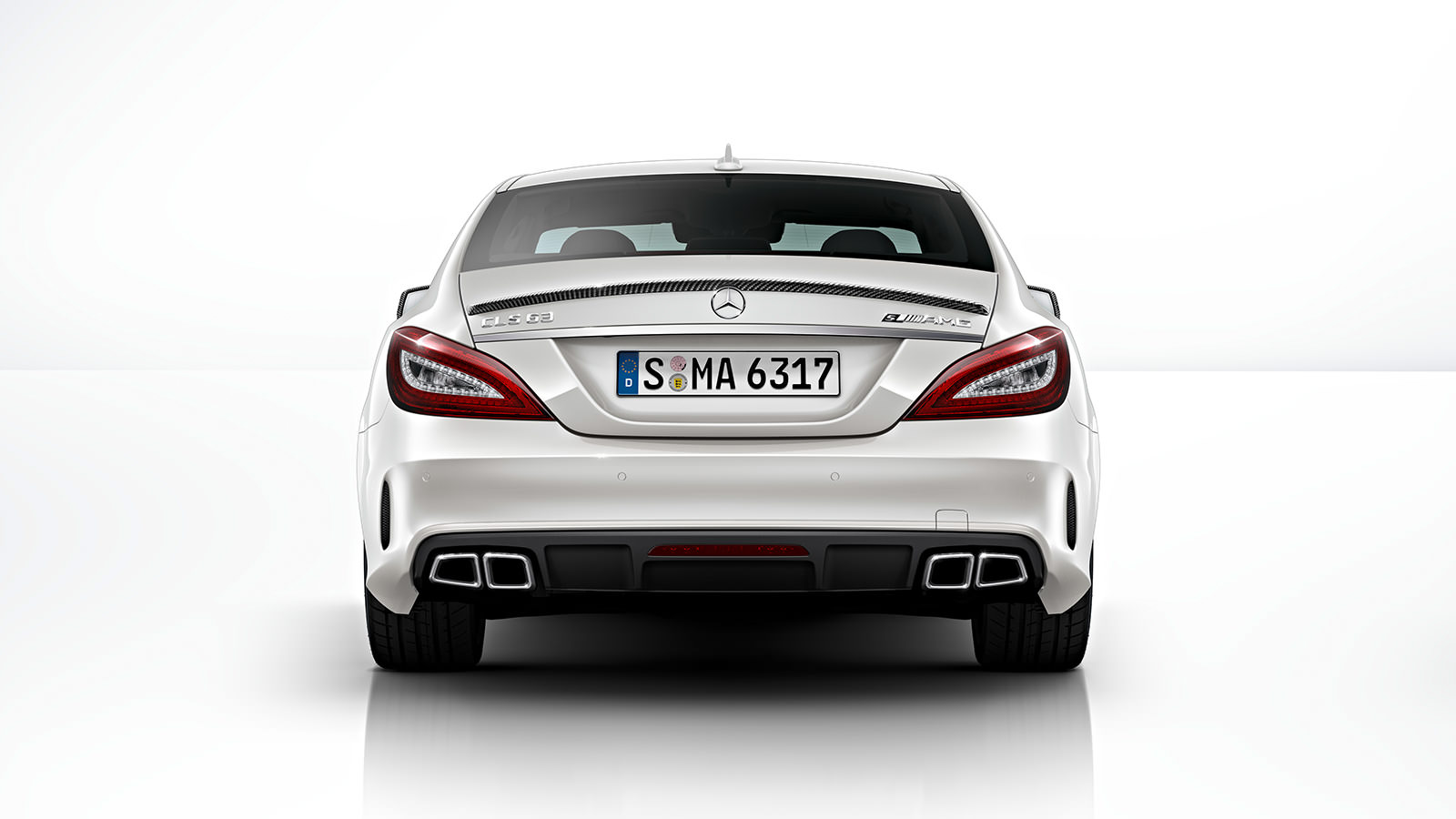Mercedes Benz AMG CLS 63 S rear view