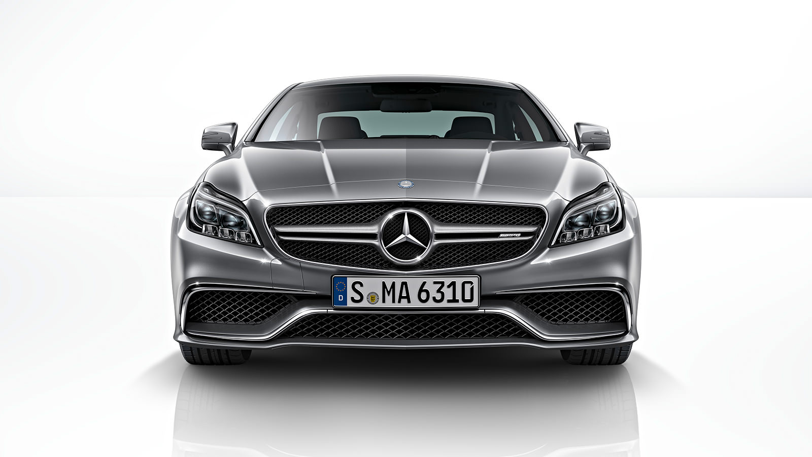 Mercedes Benz AMG CLS 63 front cross view