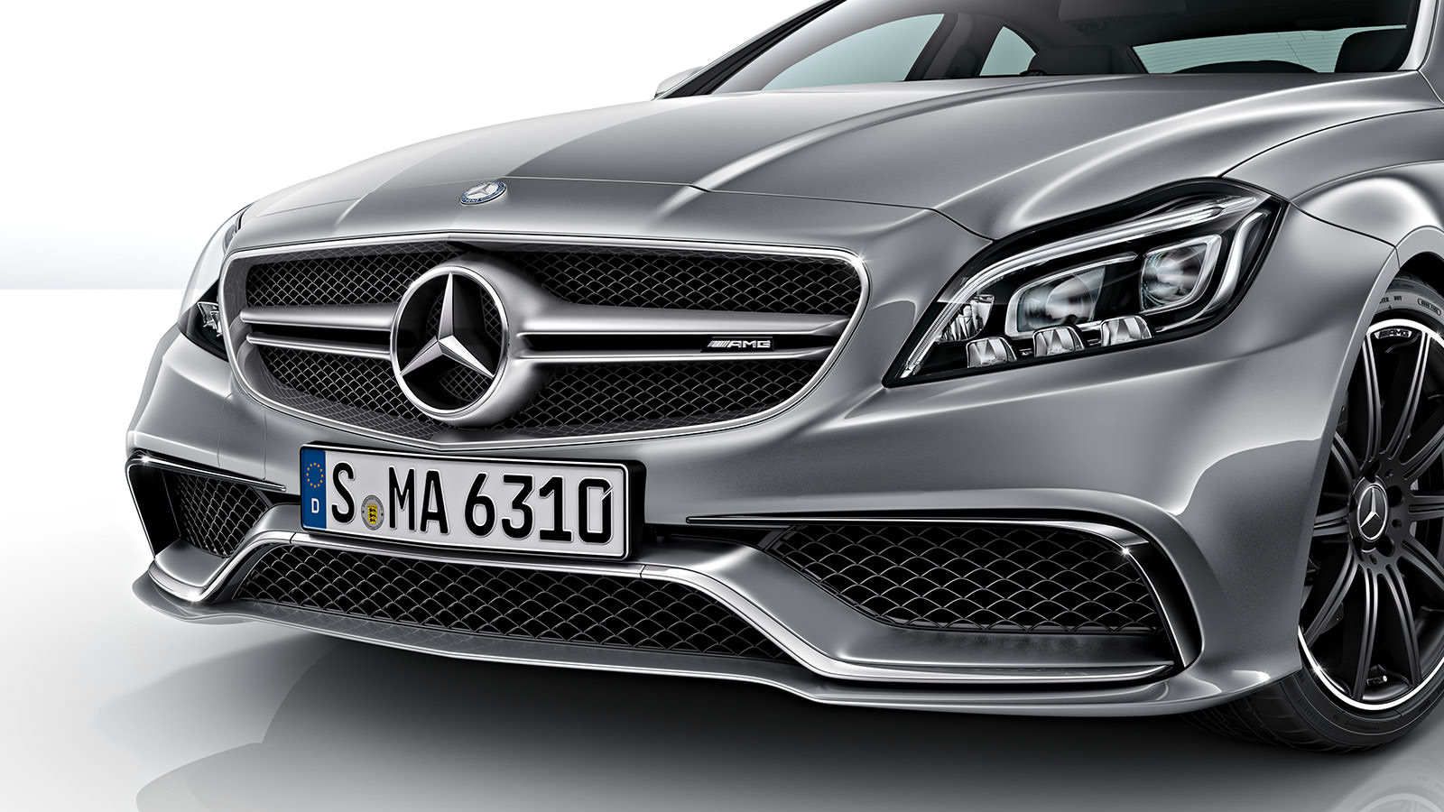 Mercedes Benz AMG CLS 63 front view