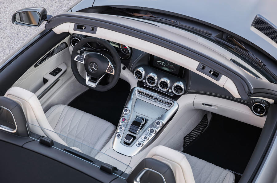 Mercedes Benz AMG GT interior view