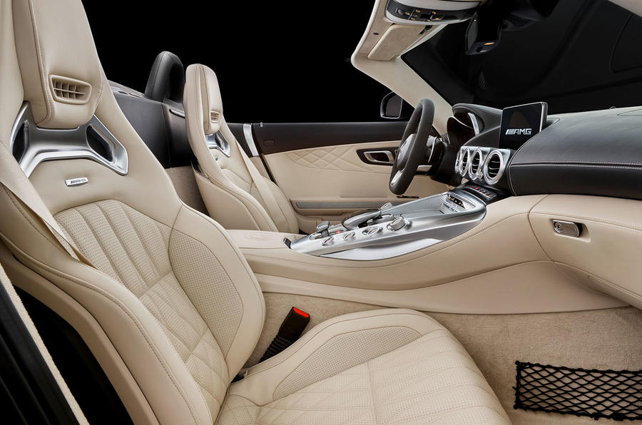 Mercedes Benz AMG GT interior seat s view