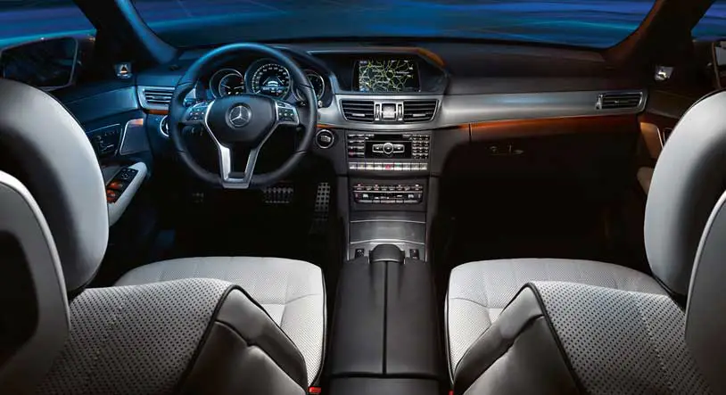 Mercedes Benz E Class E 200 CGI Front Interior View
