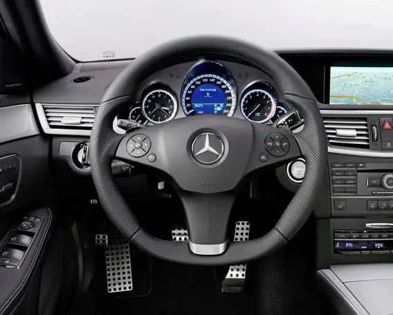 Mercedes Benz E Class E 63 AMG Steering