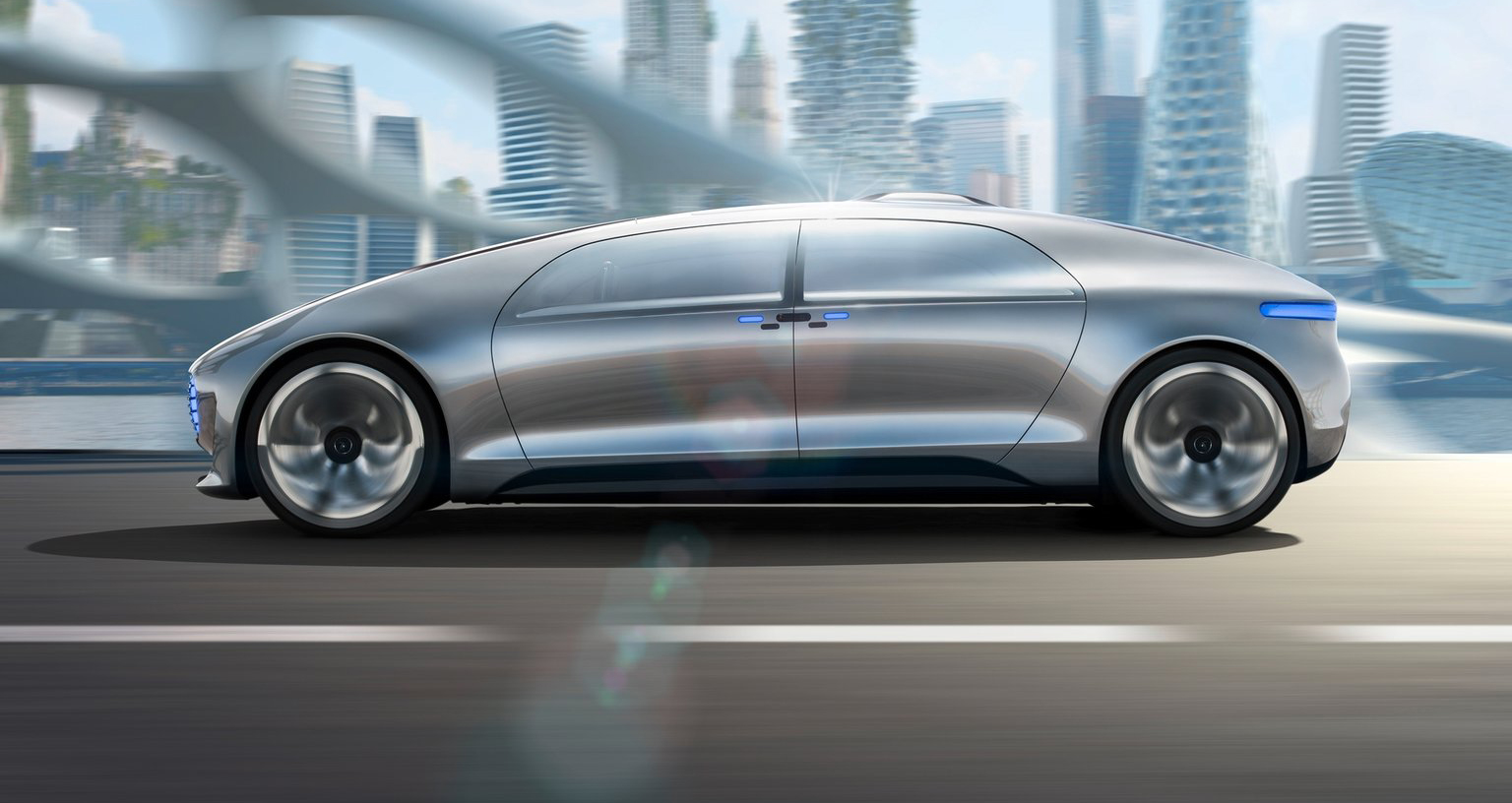 Mercedes-Benz F 015 side view