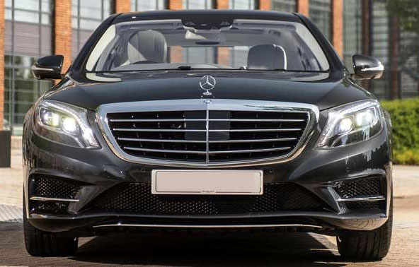 Mercedes-Benz S Class S500 Front View
