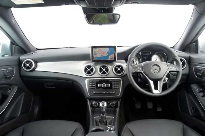 Mercedes Benz GLA 200 CDI Sport Interior right side Steering