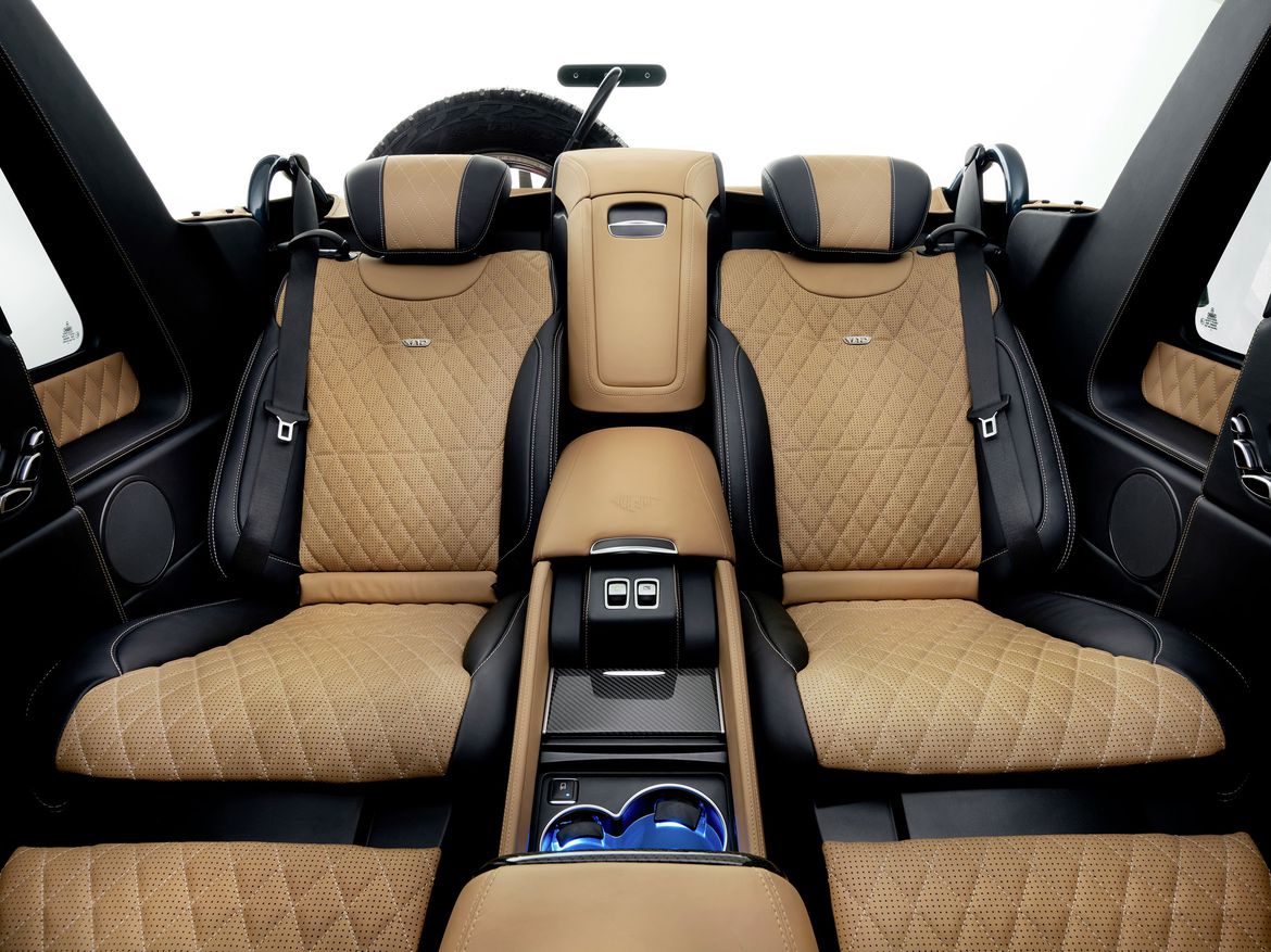 Mercedes-Benz Maybach interior rear view
