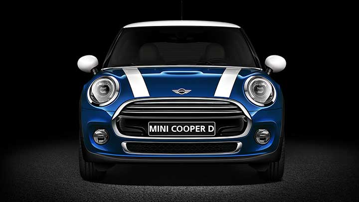 Mini Cooper D 3-Door Exterior front view