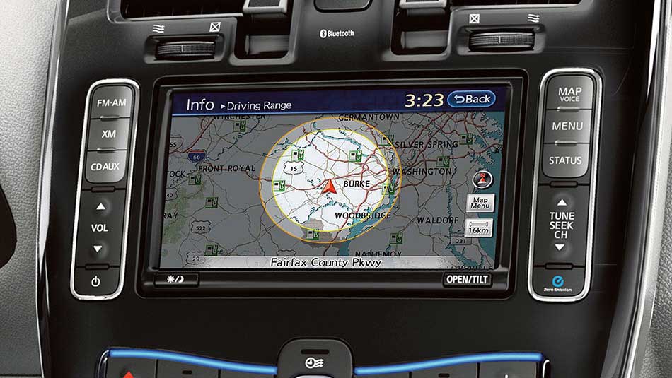2015 Nissan Leaf SV Navigation System