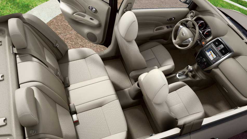 2015 Nissan Versa Sedan S PLUS Seat