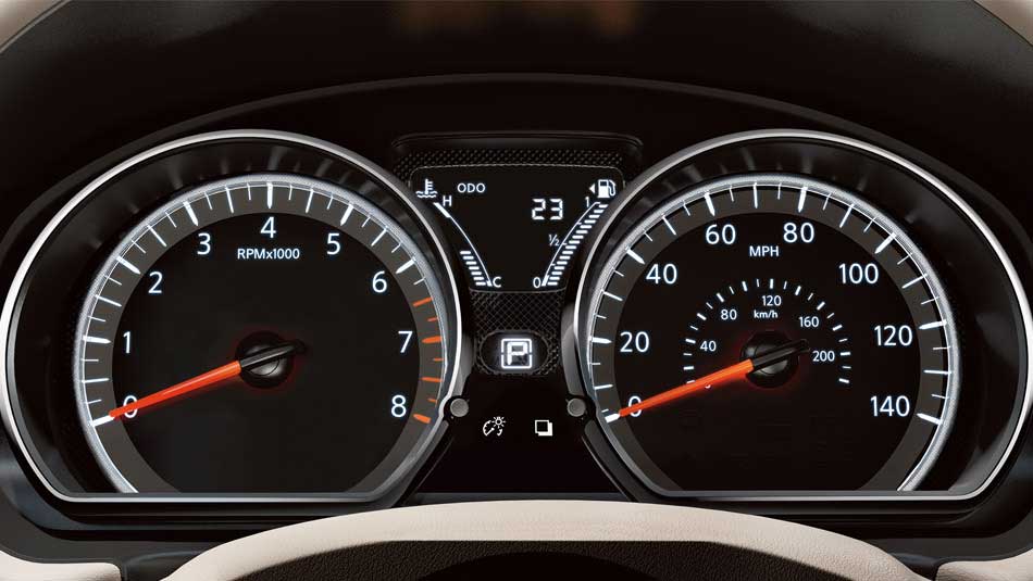 2015 Nissan Versa Sedan S Speedometer
