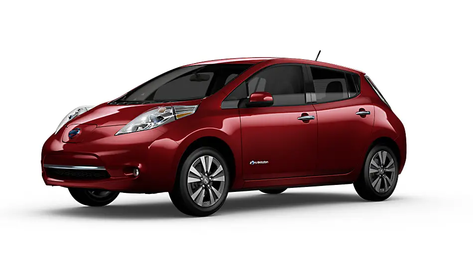 Nissan Leaf SL 2016 front cross view