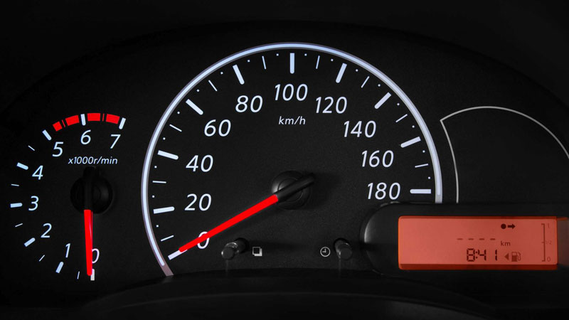 Nissan Micra Active XL Speedometer