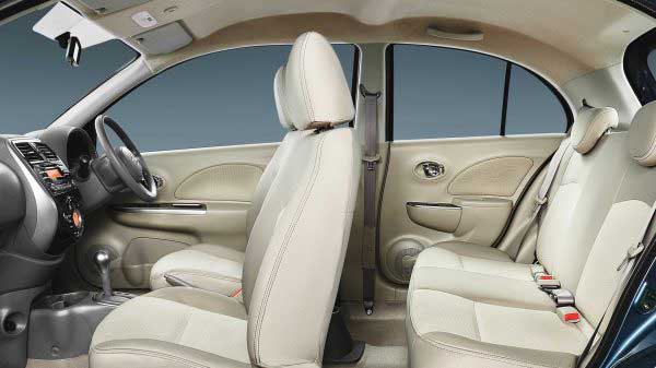 Nissan Micra XE Diesel Interior seats