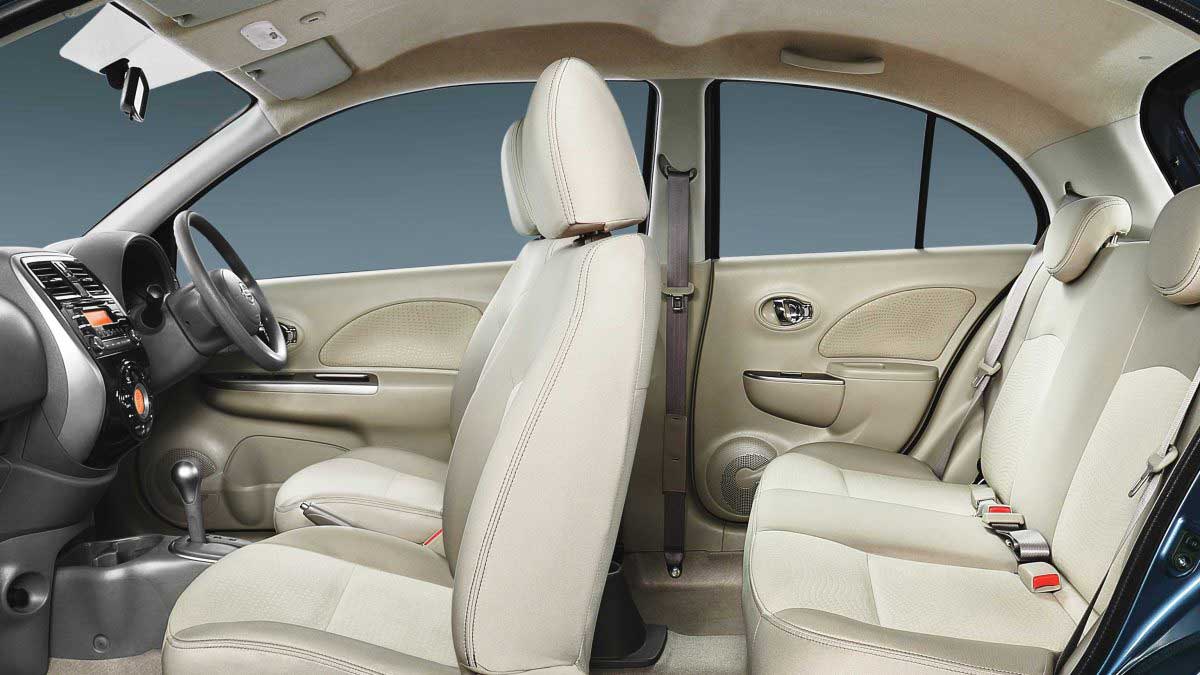 Nissan Micra XL Optional Interior seats