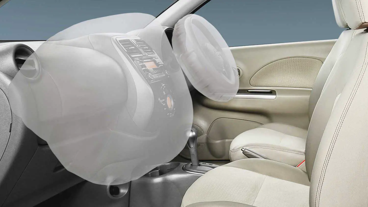 Nissan Micra XV Diesel Interior airbags