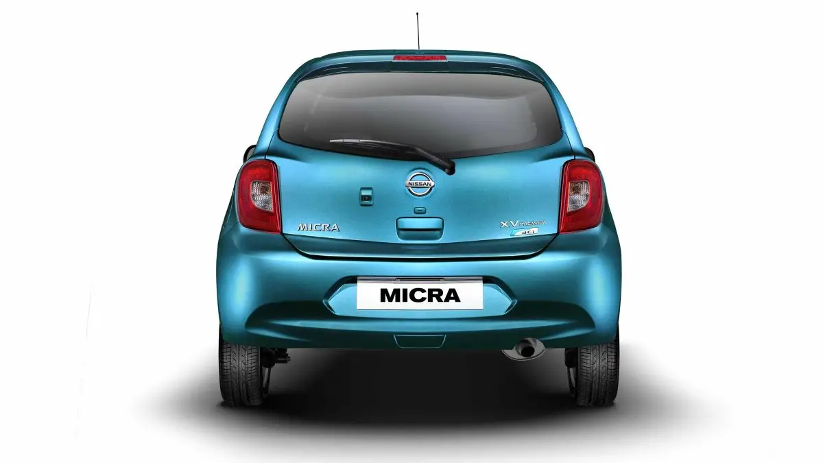 Nissan Micra DCI XL rear view