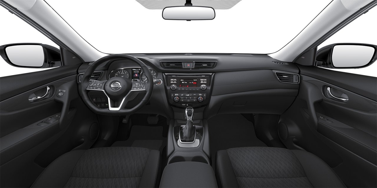 Nissan Rogue Sport 2017 interior front Dashboard view