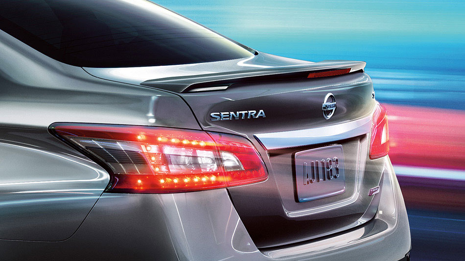 Nissan Sentra S 2014 Back Light