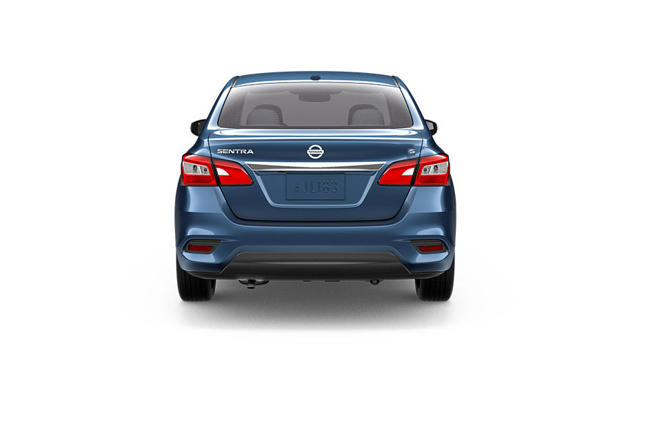 Nissan Sentra S 2016 rear view