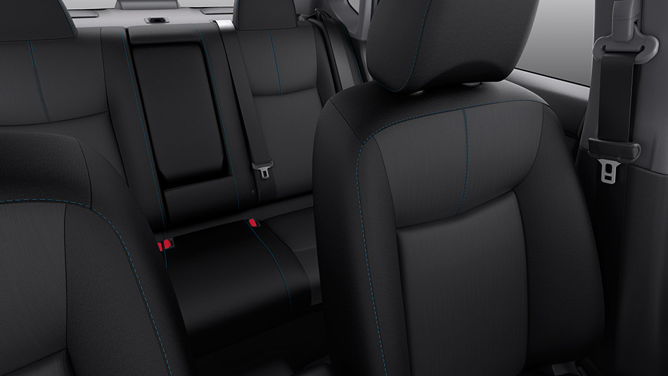 Nissan Sentra SR 2016 interior rear seat view