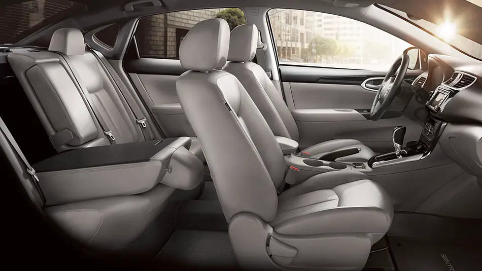 Nissan Sentra SV 2016 interior whole seat view