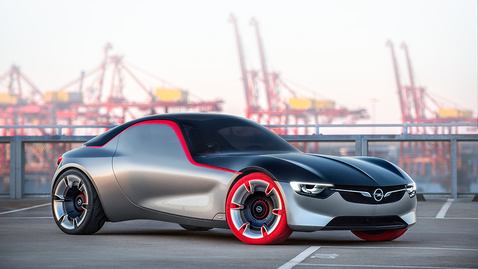 Opel GT Concept front cross view