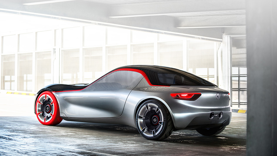 Opel GT Concept rear cross view