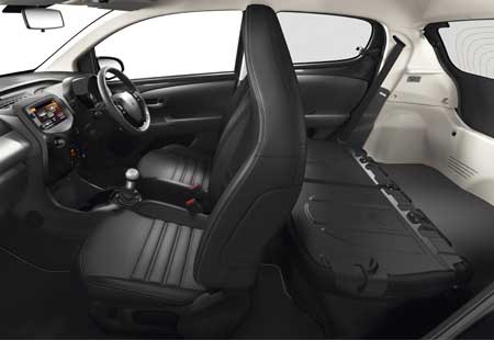 Peugeot 108 Allure 5 Door seat view
