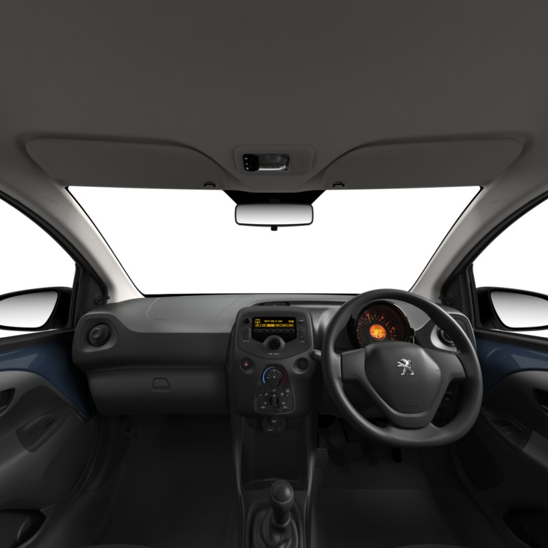 Peugeot 108 Access 3 Door interior front view