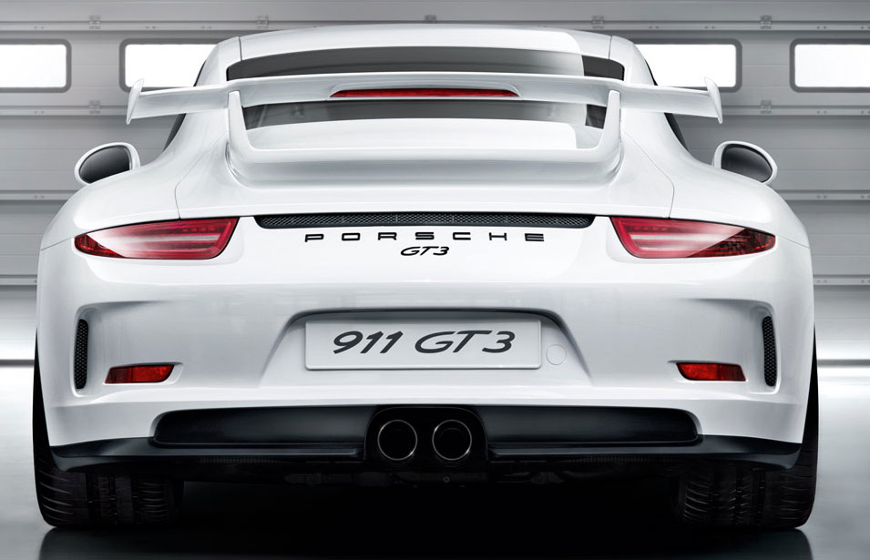 Porsche 911 GT3 Back View