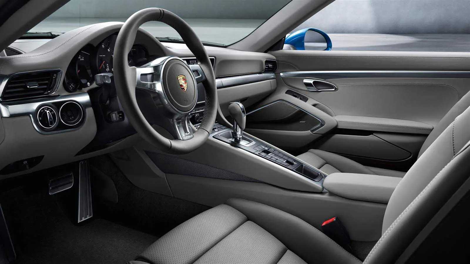 Porsche 911 Targa 4 Interior steering
