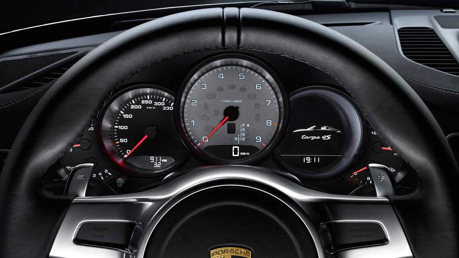 Porsche 911 Targa 4 Interior