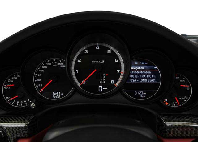 Porsche 911 Turbo Cabriolet Speedometer
