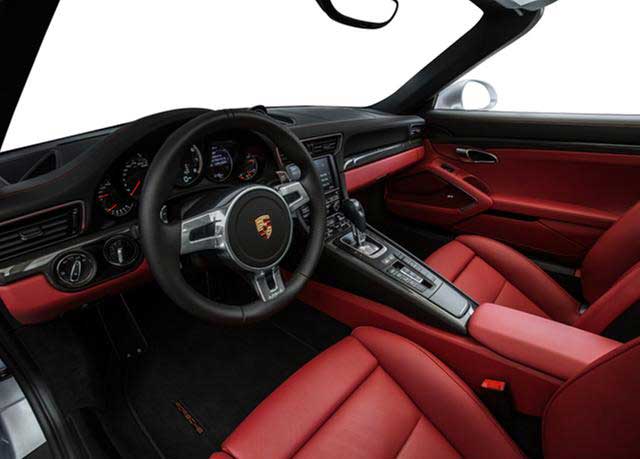 Porsche 911 Turbo S Cabriolet Steering View