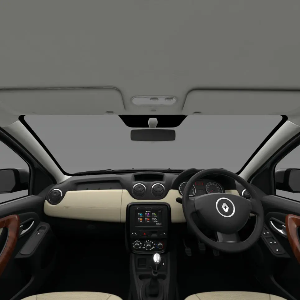 Renault Duster 85 PS Diesel RxL Explore interior front view