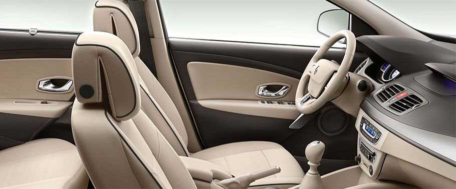 Renault Fluence Diesel E2 Interior seats