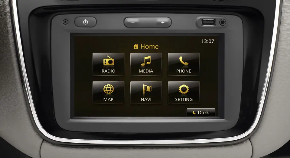 Renault Lodgy 110 PS RXZ 7 STR Music System