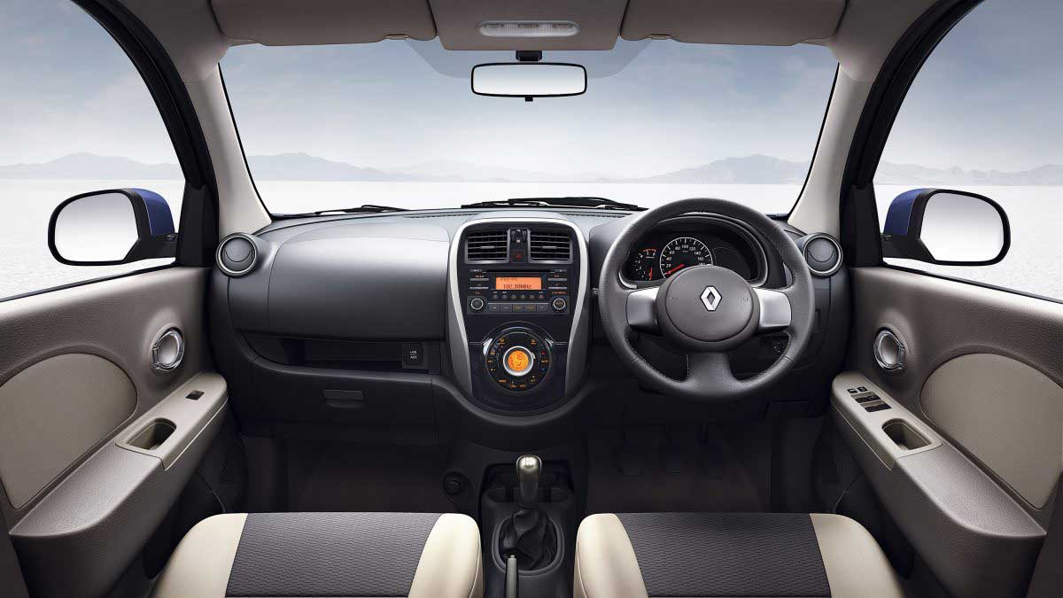 Renault Pulse RxZ Interior front view