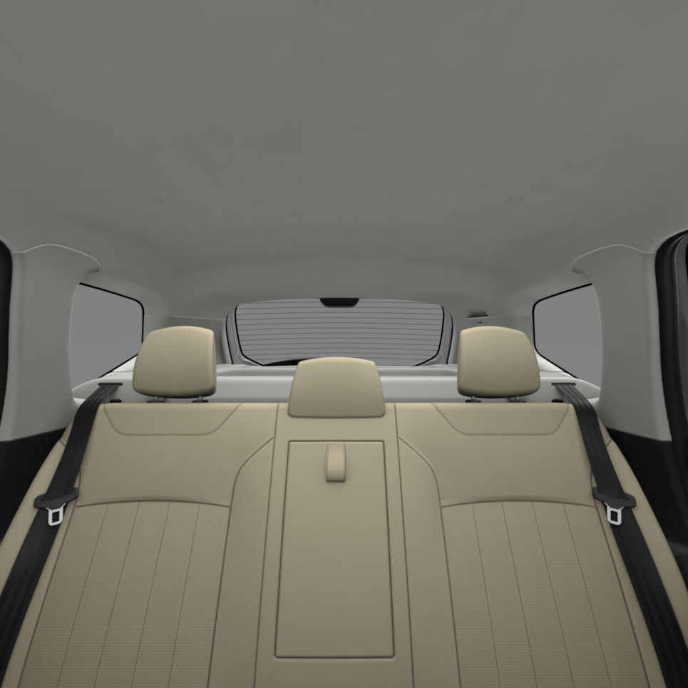 Renault Duster 110 PS RxL Diesel Explore interior rear seat view