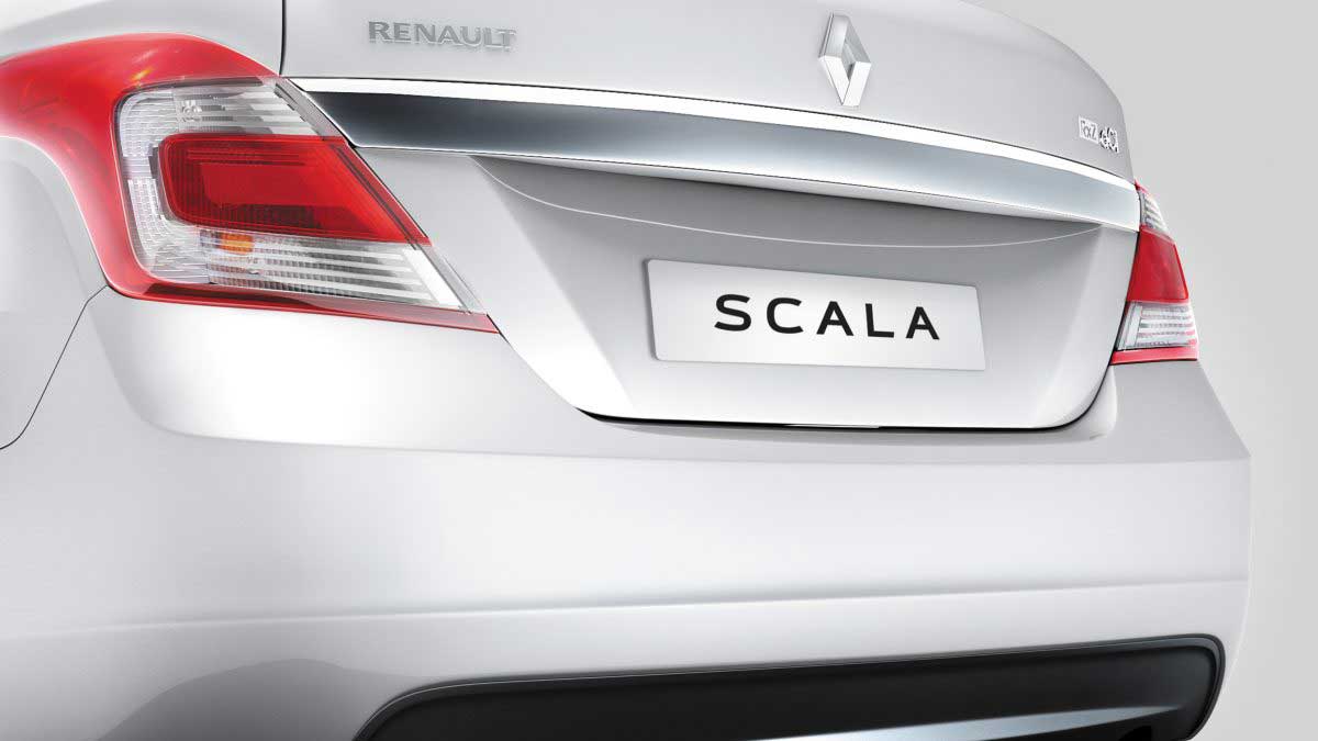 Renault Scala RxE Diesel Exterior rear view