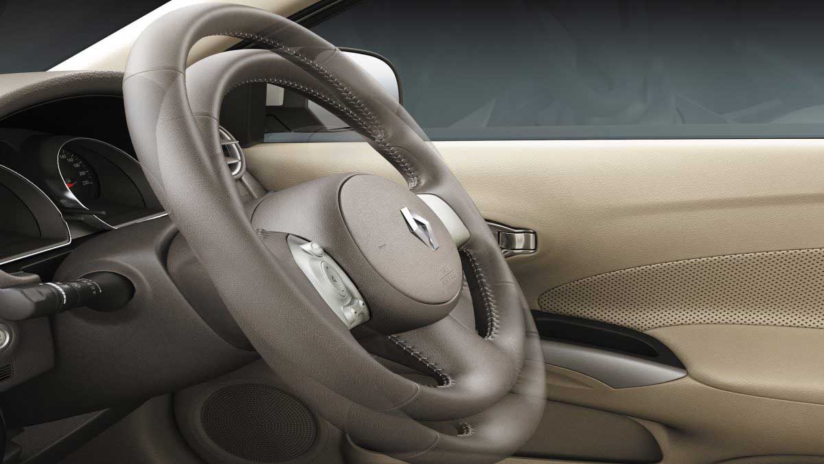Renault Scala RxL Petrol AT Interior steering