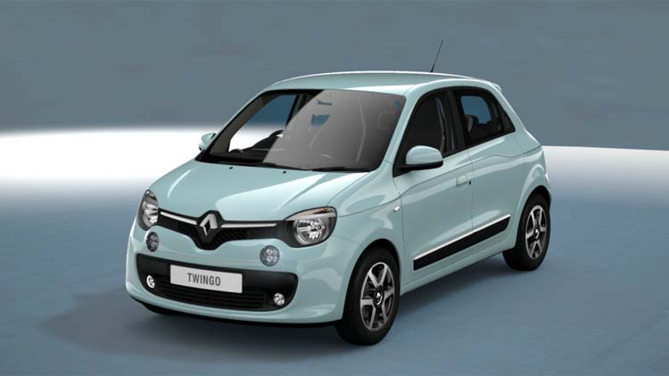 Renault Twingo Play front cross view