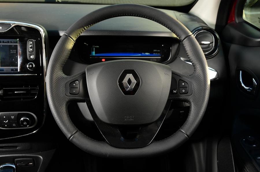 Renault Zoe interior view